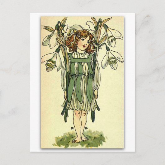 Mooie sneeuwval van NELLIE BENSON Briefkaart (Voorkant)