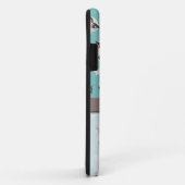 mooie sneeuwwitte uilenpatroon Case-Mate iPhone case (Achterkant/rechts)