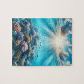 Mooie snorkelrif legpuzzel (Horizontaal)