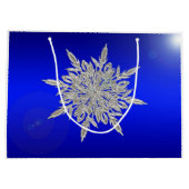 Mooie Snowflake Large Cadeautasje (Achterkant)