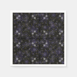 Mooie Snowflakes servetten, vakantie servetten