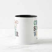 Mooie Sociale Werker Retro Coquette Douane Mok (Midden)