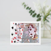 Mooie soep van Alice in Wonderland Briefkaart (Staand voorkant)