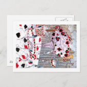 Mooie soep van Alice in Wonderland Briefkaart (Voorkant / Achterkant)