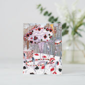 Mooie soep van Alice in Wonderland Briefkaart (Staand voorkant)