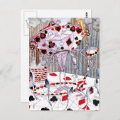 Mooie soep van Alice in Wonderland Briefkaart (Voorkant / Achterkant)