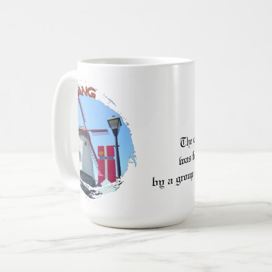 Mooie Solvang-Mok! Koffiemok (Voorkant links)