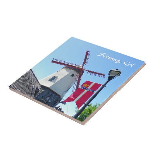 Mooie Solvang-Tegel! Tegeltje (Zijkant)