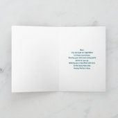 Mooie Sorrel Horse Portrait Moederdag Kaart (Binnen)