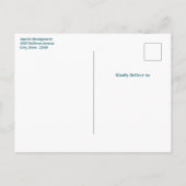 Mooie Sorrel Horse Portret Verjaardag Uitnodiging Briefkaart (Achterkant)