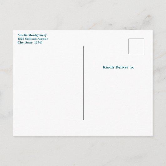 Mooie Sorrel Horse Portret Verjaardag Uitnodiging Briefkaart (Achterkant)