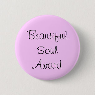 Mooie Soul Award Ronde Button 5,7 Cm