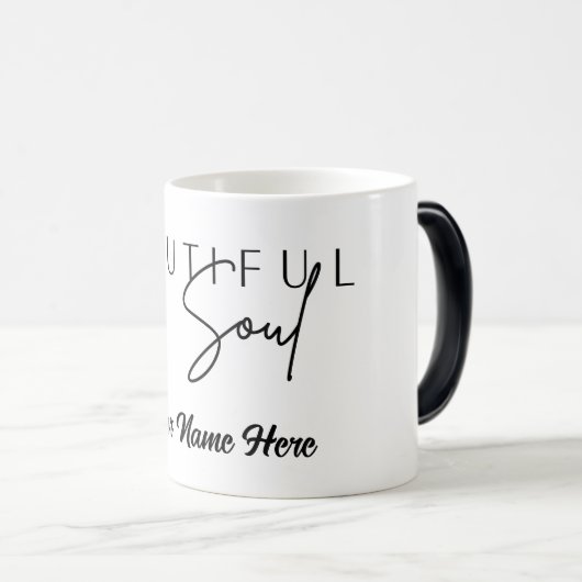 Mooie Soul Custom Personalize Tumbler Mokken (Voorkant rechts)