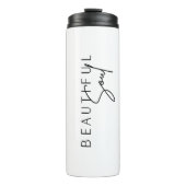 Mooie Soul Custom Personalize Tumbler Mokken Thermosbeker (Voorkant)