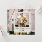 Mooie Soul Happy jarig Kaart (Voorkant / Achterkant in situ)