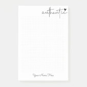 Mooie Soul Personaliseer notities Post-it® Notes (Voorkant)