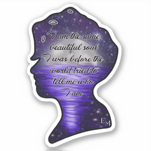 Mooie Soul Sticker (Voorkant)