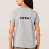 Mooie Soul Typography, Custom T-shirt Vrouwen (Achterkant)