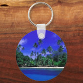 Mooie South Pacific-sleutelhanger Sleutelhanger (Voorkant)