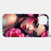 Mooie Spaanse anime vrouw Case-Mate iPhone Case (Achterkant (horizontaal))