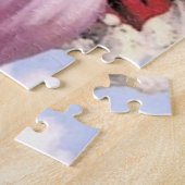 Mooie Spaanse Flamenco Dancer in Red Polka Dot Legpuzzel (Zijkant)