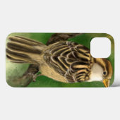 Mooie Sparrow iPhone Case (Achterkant (horizontaal))