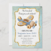 Mooie  Speelgoed van vliegtuigjongen Kaart (Voorkant)