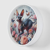 Mooie Sphynx Kat & Bloemen (Hoek)