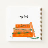 Mooie spiraalnotitieboek | Mijn boek (Achterkant)