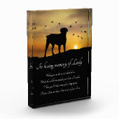 Mooie spirituele hondenherdenking fotoblokken (Links)