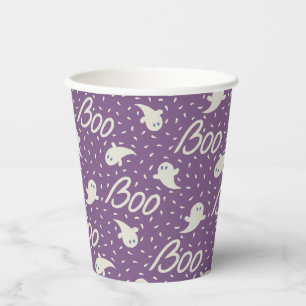 Mooie spookachtige Halloween papieren beker met ge