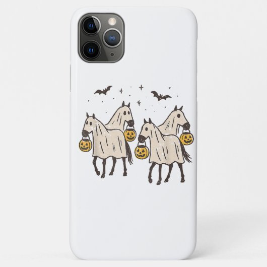 Mooie Spookpaarden Halloween Snoep of een Beetje  Case-Mate iPhone Case (Achterkant)