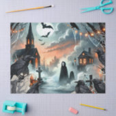 Mooie Spooky Haunted Halloween Decoupage Tissuepapier (Craft)