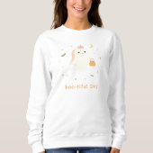 Mooie spooky sweatshirt voor een mooie dag (Voorkant)
