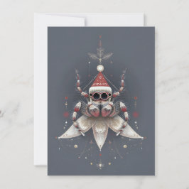 Mooie Springspin Kerstkaarten Feestdagenkaart