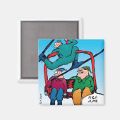 Mooie sprinkhommerCartoon Magnet (Voorkant / Achterkant)