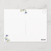 Mooie Sprookjesantenne Kant Werk Vleugels Vlinders Briefkaart (Achterkant)