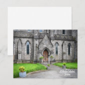 Mooie St. Patrick's Cathedral Dublin, Ierland Briefkaart (Voorkant / Achterkant)