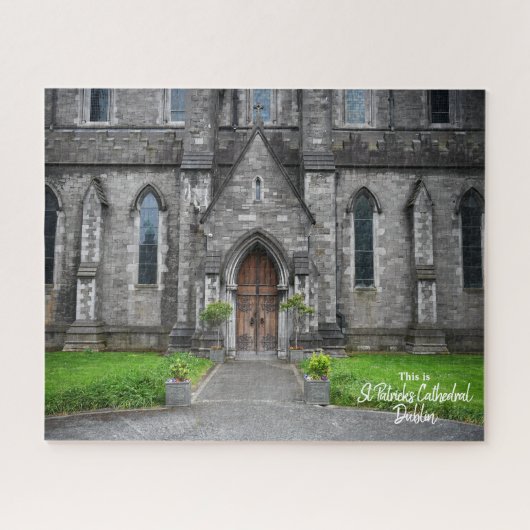 Mooie St. Patrick's Cathedral Dublin, Ierland Legpuzzel (Horizontaal)