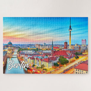 Mooie Stad Berlijn, Duitsland Legpuzzel