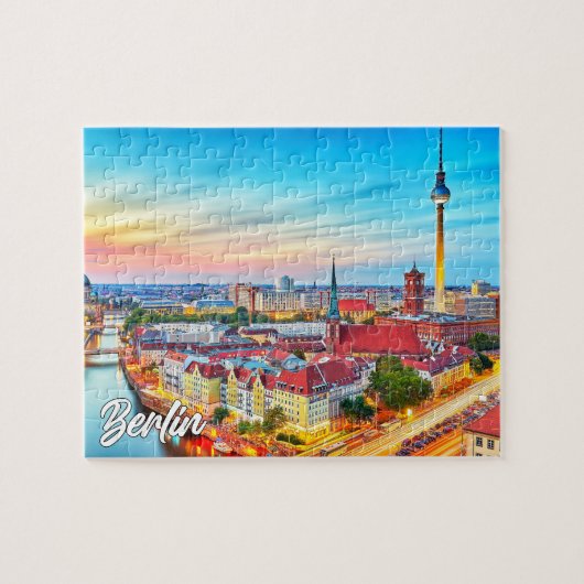 Mooie Stad Berlijn, Duitsland Legpuzzel (Horizontaal)