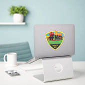 Mooie stad Frankrijk is mijn trotse Sticker (Laptop op bureau)