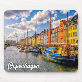 Mooie Stad Kopenhagen, Denemarken Muismat