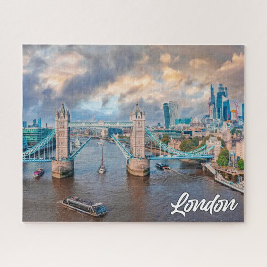 Mooie stad Londen, Engeland Legpuzzel (Horizontaal)