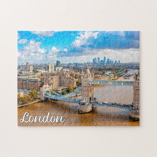 Mooie stad Londen, Engeland Legpuzzel (Horizontaal)