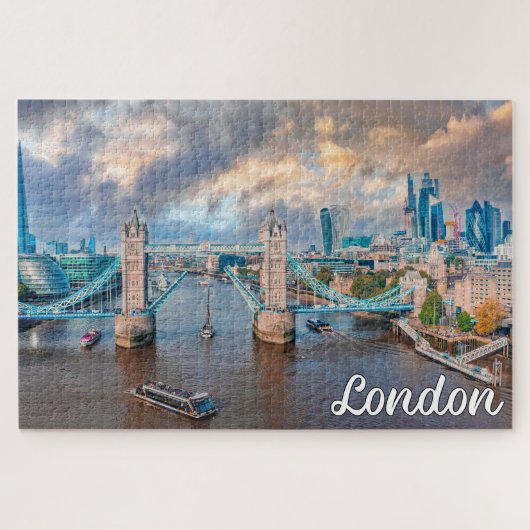 Mooie stad Londen, Engeland Legpuzzel (Horizontaal)
