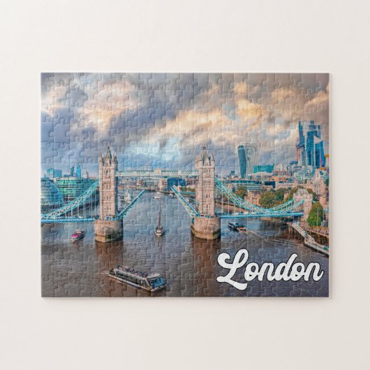 Mooie stad Londen, Engeland Legpuzzel (Horizontaal)