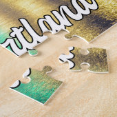 Mooie stad Portland, Oregon Legpuzzel (Zijkant)