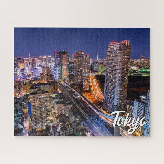 Mooie Stad Tokio, Japan Legpuzzel (Horizontaal)