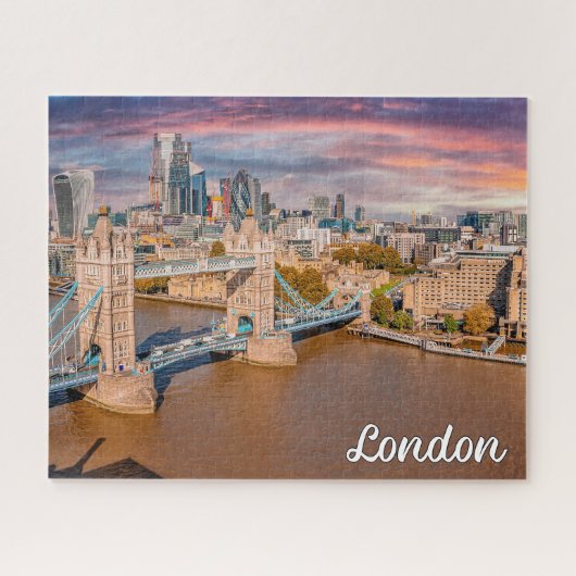 Mooie stad van Londen, Engeland Legpuzzel (Horizontaal)